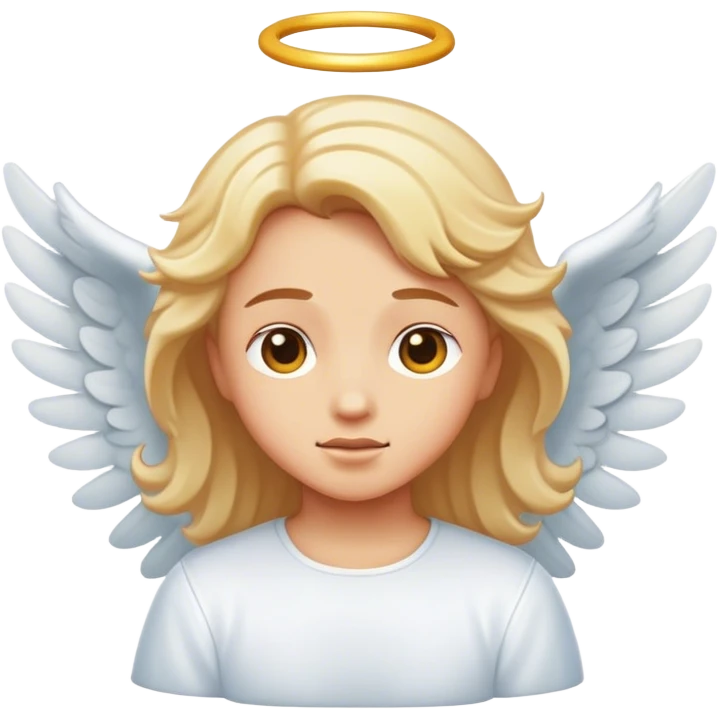 Angel wind emoji