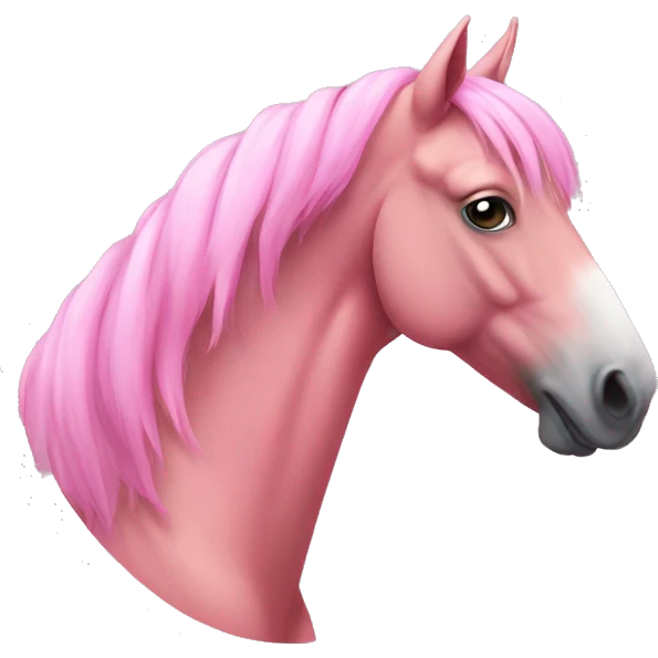 pink horse emoji