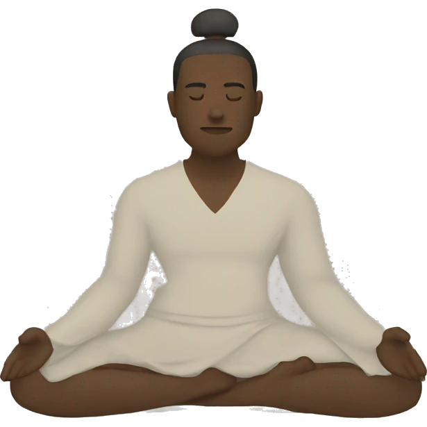 Meditation  emoji