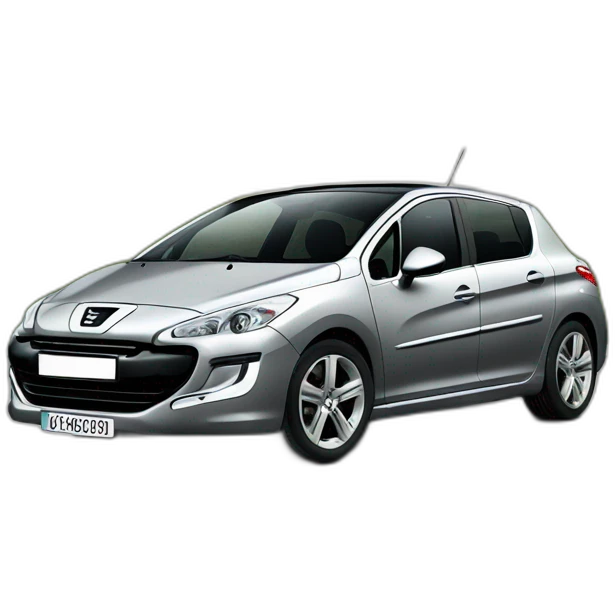 peugeot 308 grise 2009 emoji