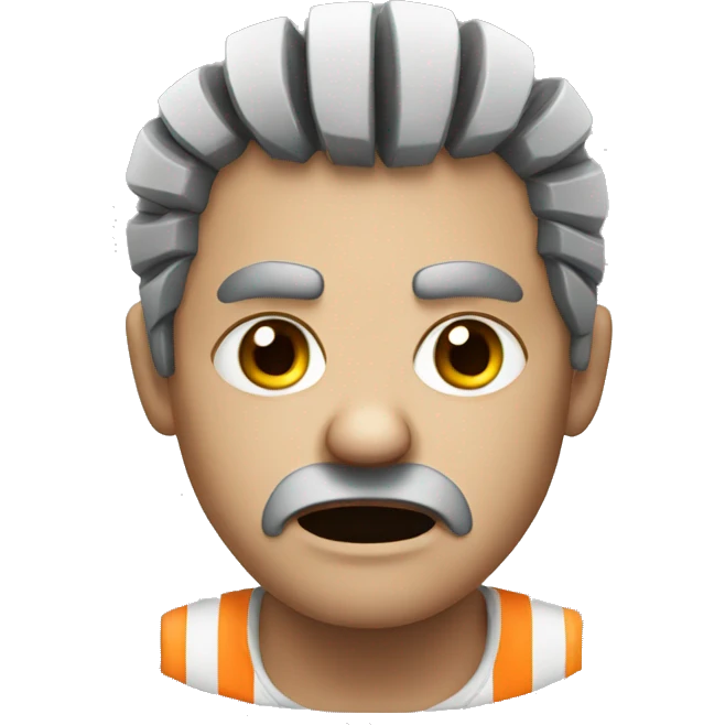 an angry prisoner emoji