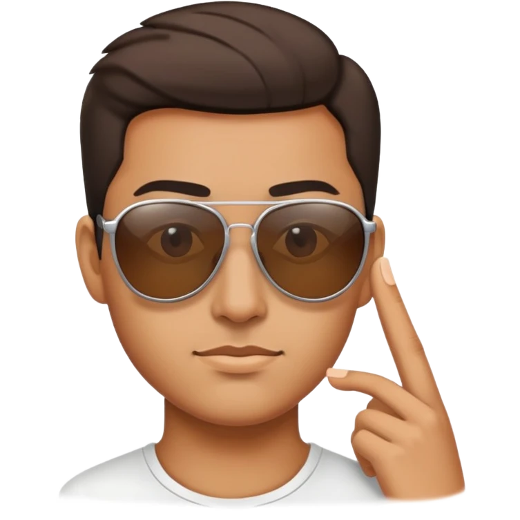 Side eye with sunglasses  emoji