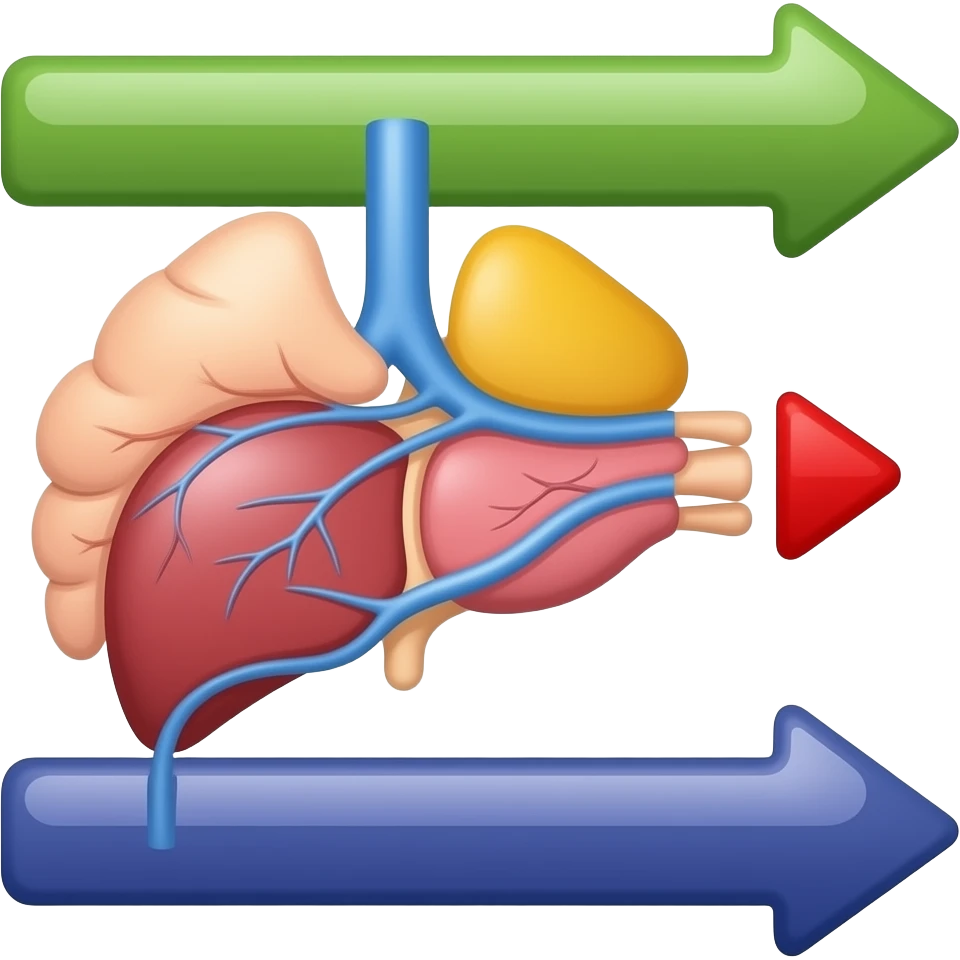 Physiological mechanism arrows emoji
