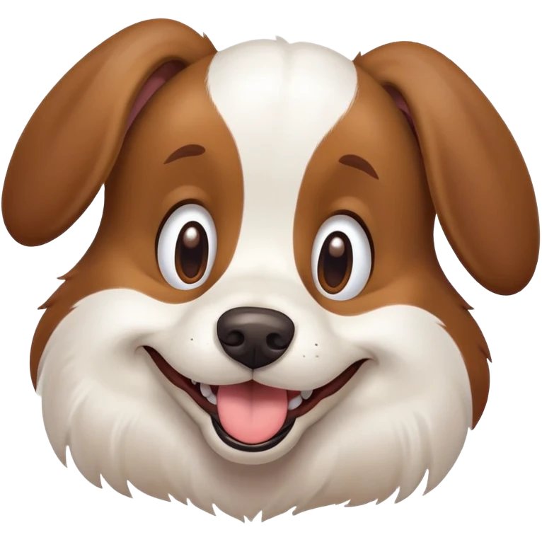 Stupid dog emoji
