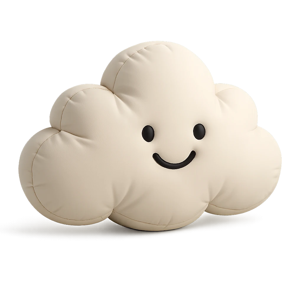 happy cloud emoji