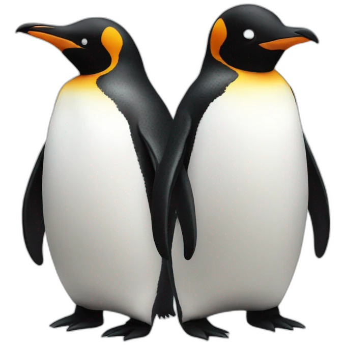 penguin and penguin emoji