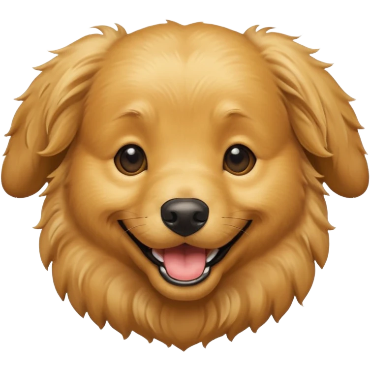 Happy dog emoji