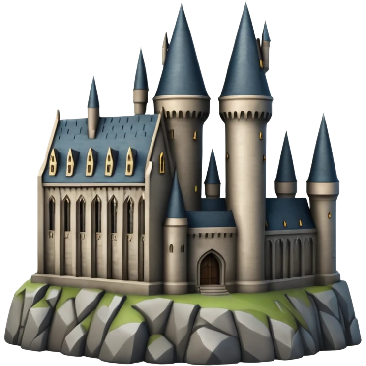 Hogwarts Castle emoji