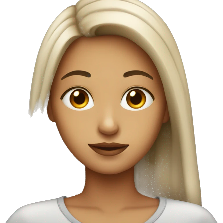 Mysterious girl emoji