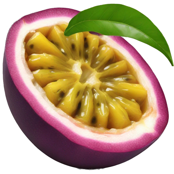 Passion fruit emoji