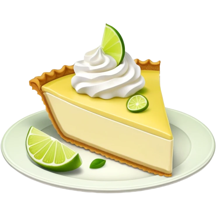 Florida key lime pie emoji