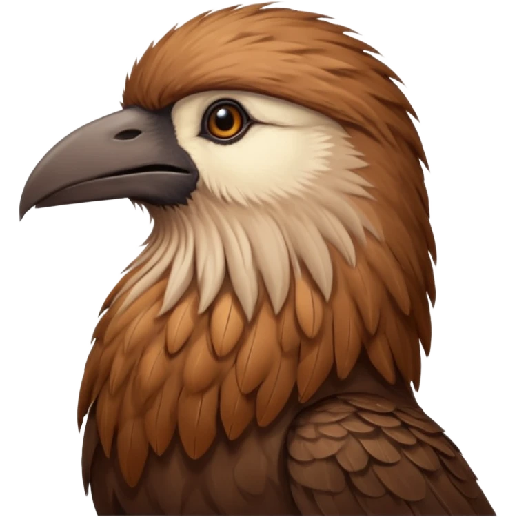 long bearded bird mALE emoji