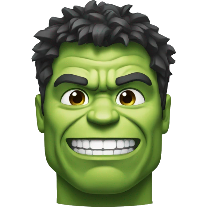 hulk smiling emoji