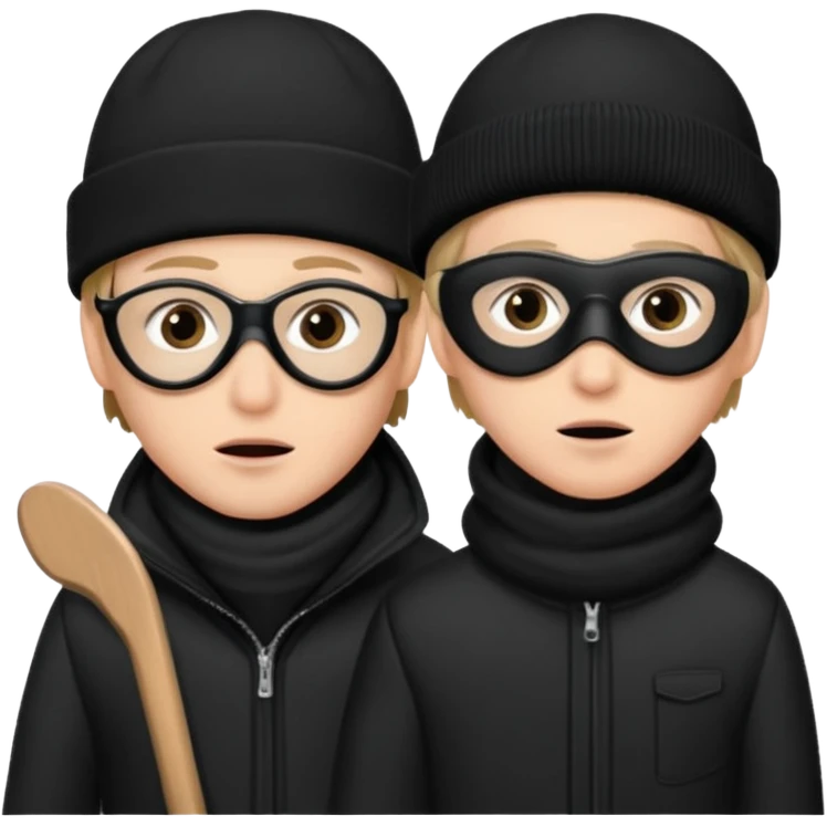 the robbers from "Home Alone" emoji