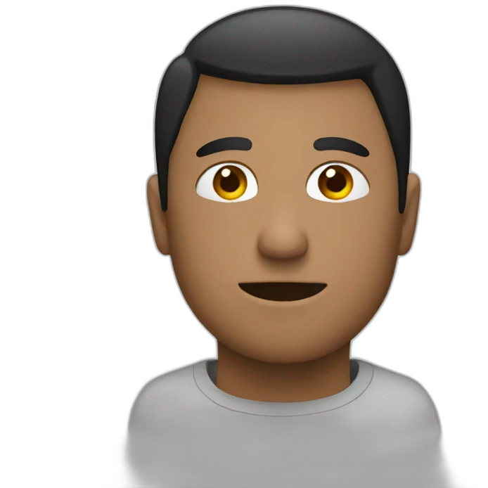 Person with black red flag emoji