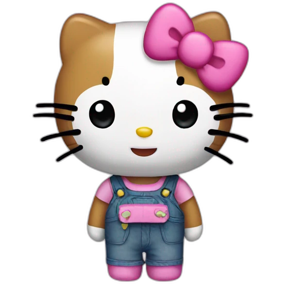 Hello kitty emoji | AI Emoji Generator