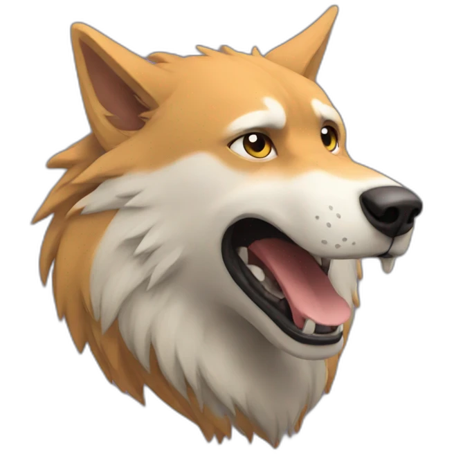 Howl emoji