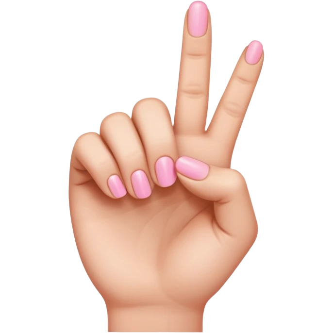 Stick the pinky finger up emoji