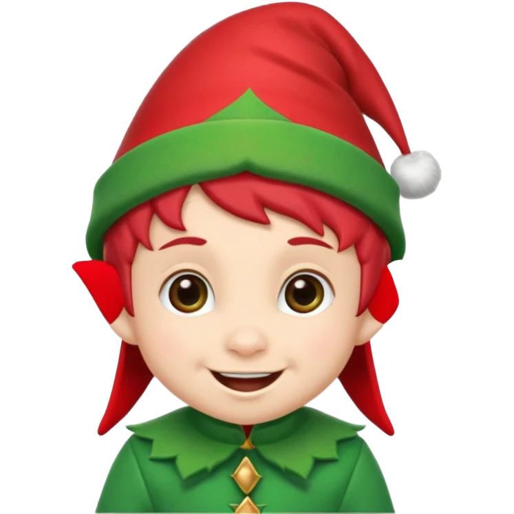 chirstmas elf baby memoji emoji