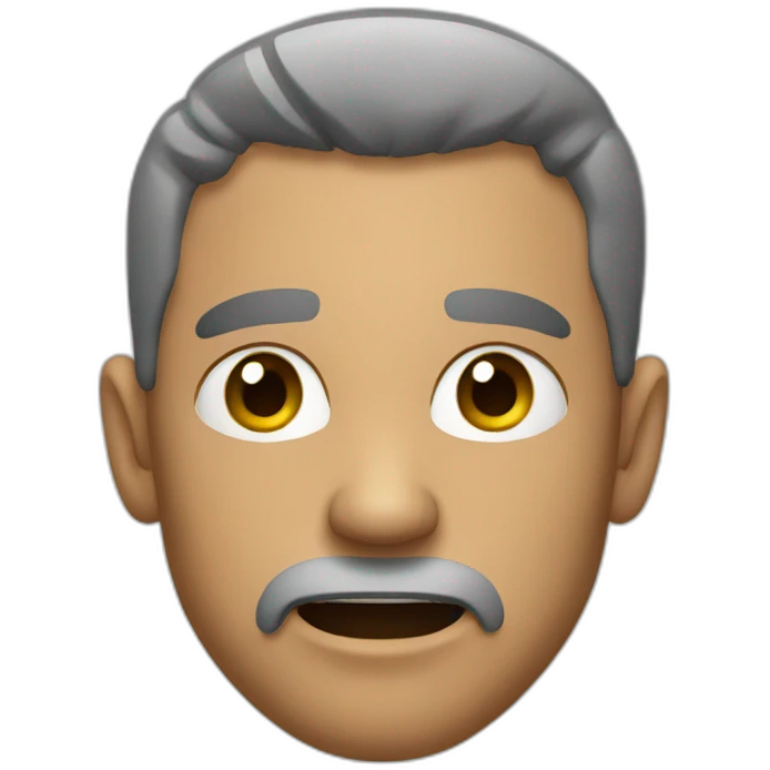 aggressive man emoji