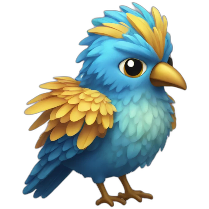 Fantasy bird emoji