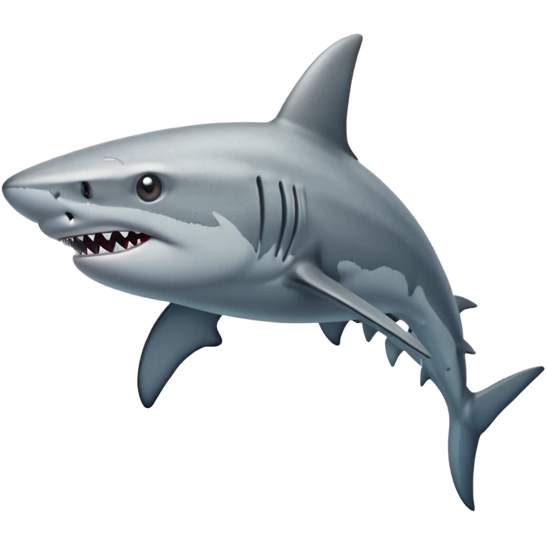 walking shark emoji