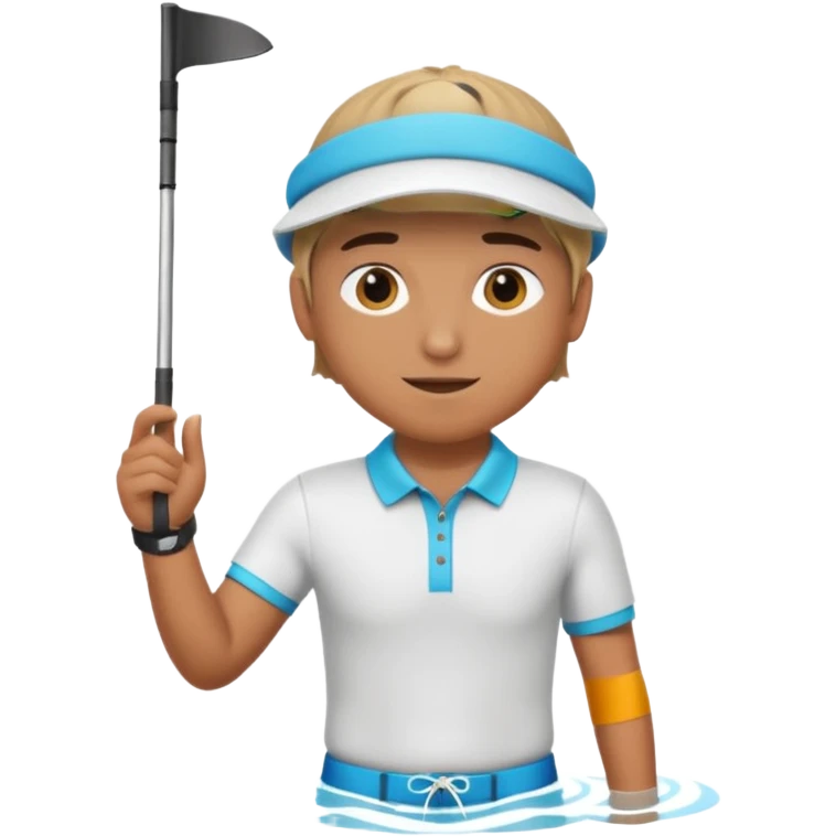Golf and swimming emoji