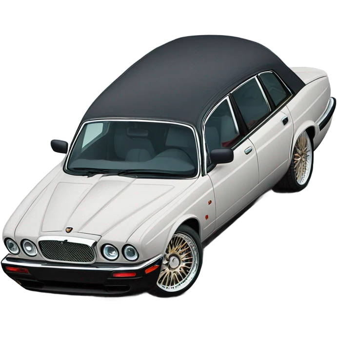 Jaguar xj40 slammed on BBS wheels emoji