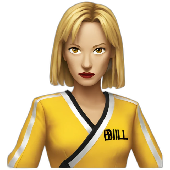 uma thurman, kill bill emoji