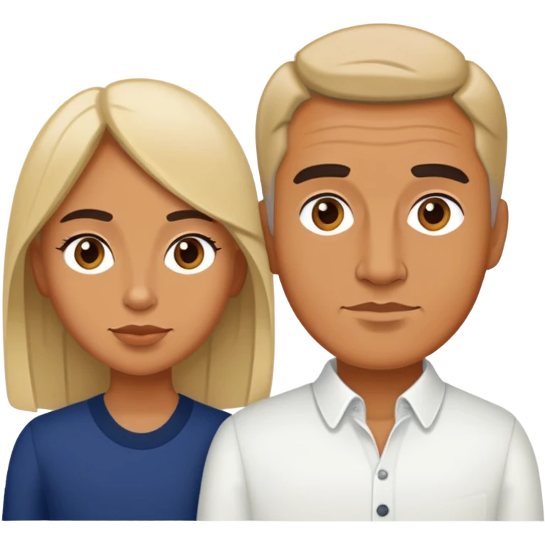 Gus & Joanna - British cool couple emoji