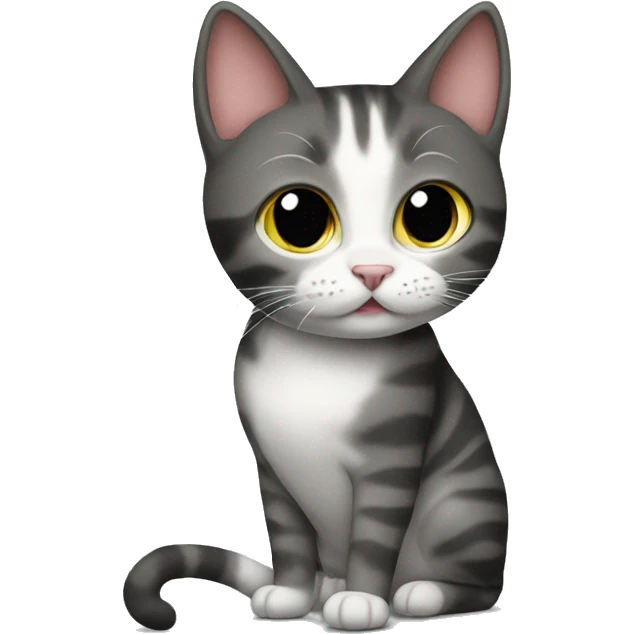 Cat with heels on emoji