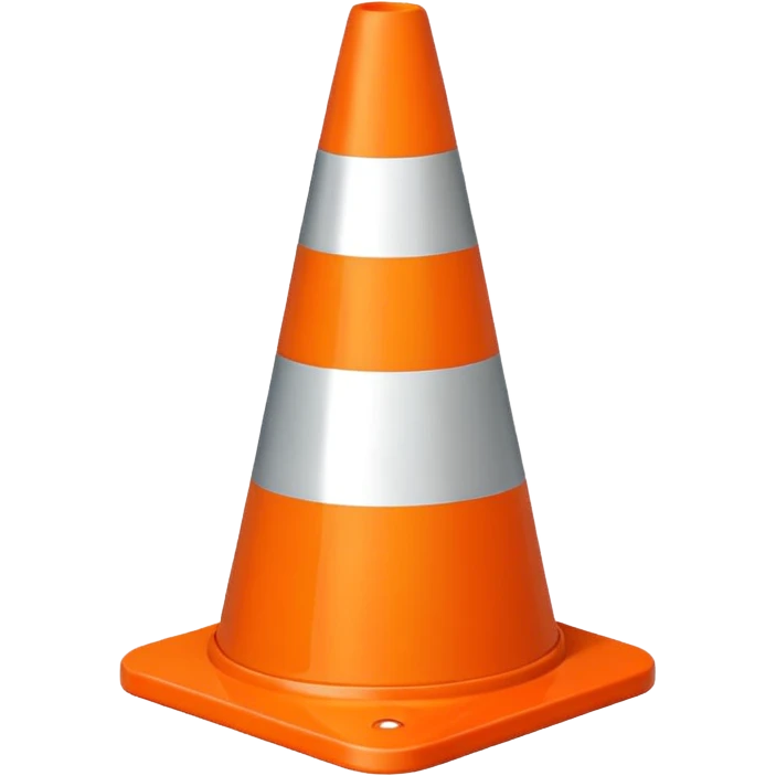 traffic cone emoji