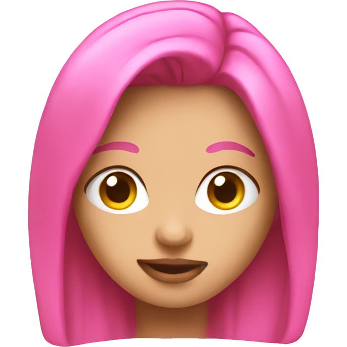 Pink emoji