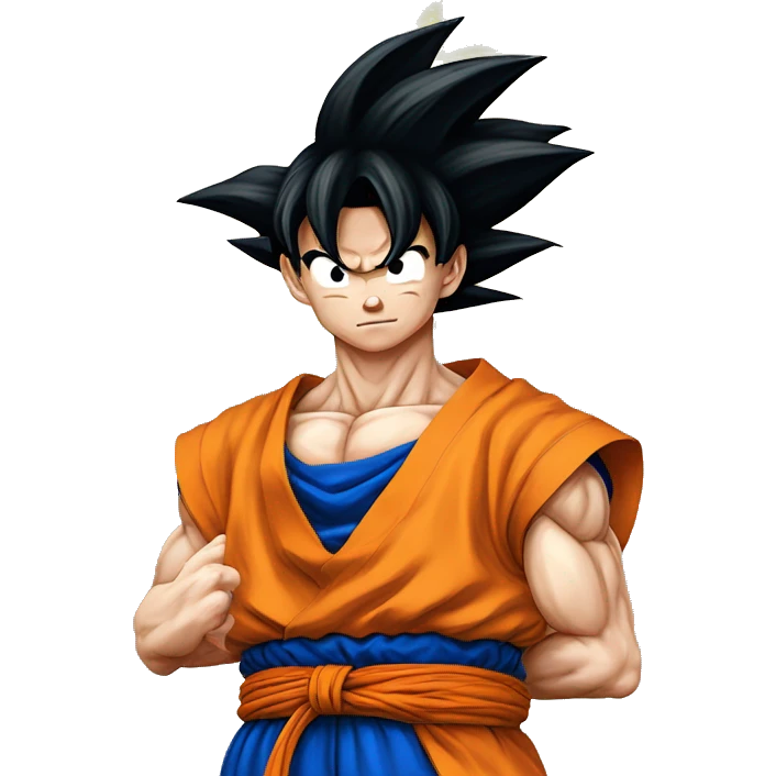 Goku ‘Akira Toriyama art style, very close’ emoji