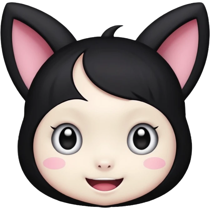 Kuromi Face emoji