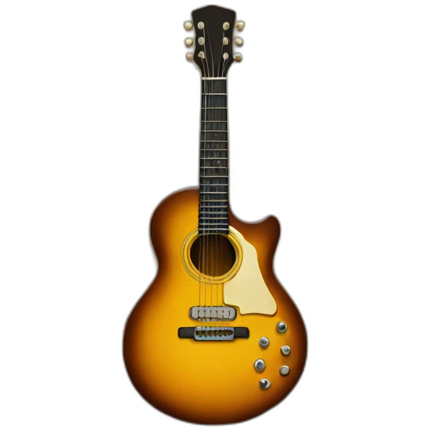 guitar emoji