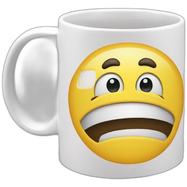 best boss in the world lettering mug emoji