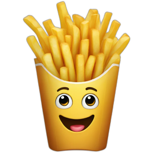 happy-frenchfries emoji
