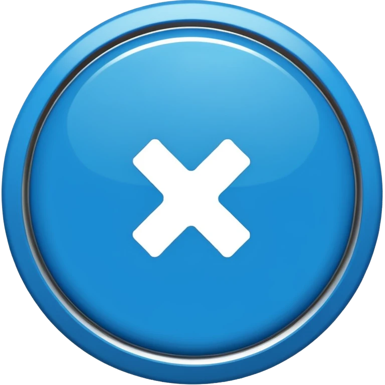 Blue roblox verified button emoji