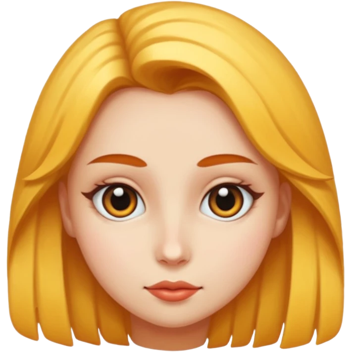 bird face type girl emoji