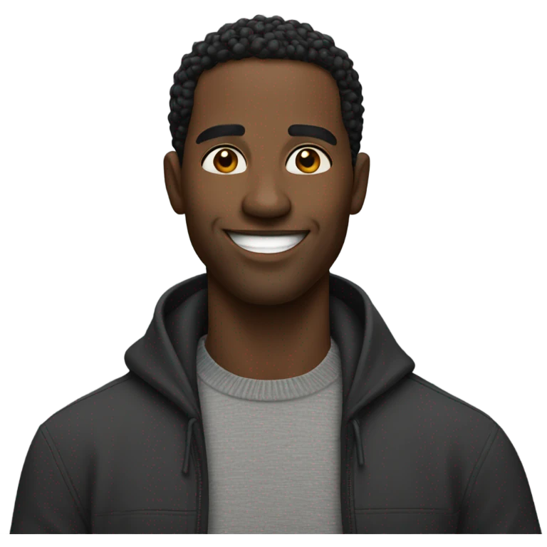 Black man  emoji