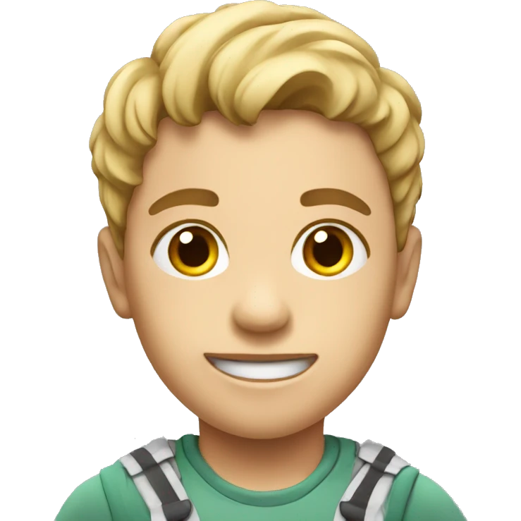A fast-running child emoji