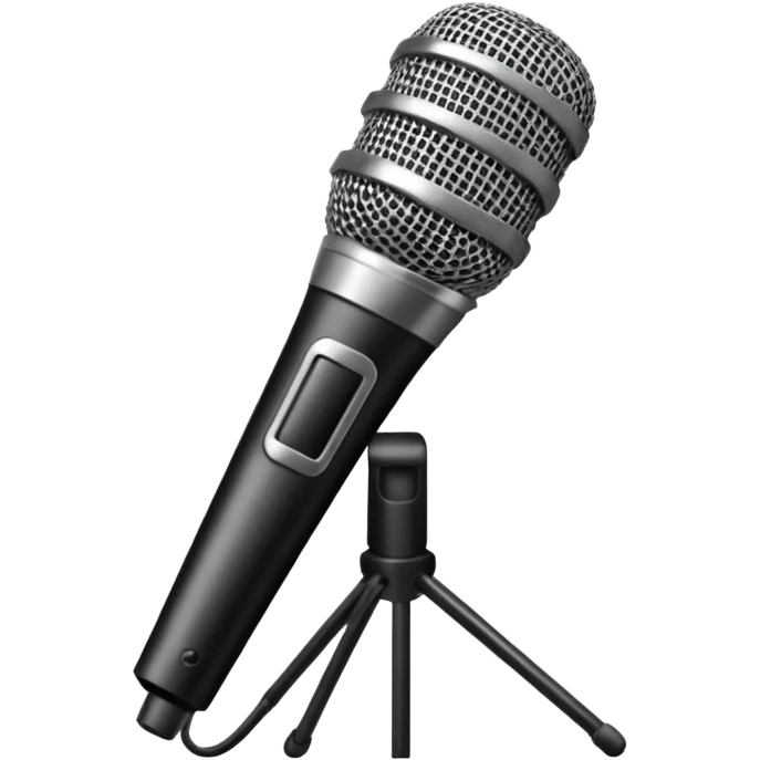 singer microphone emoji