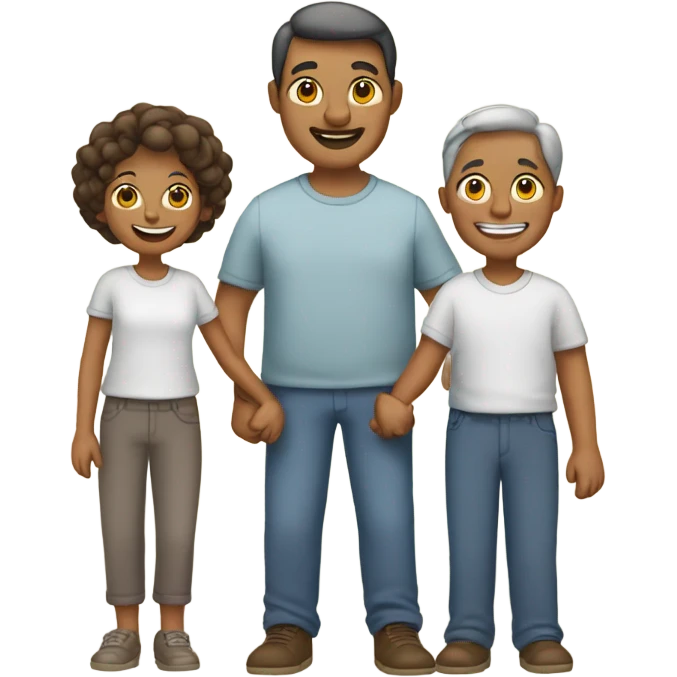 Mom and dad  emoji
