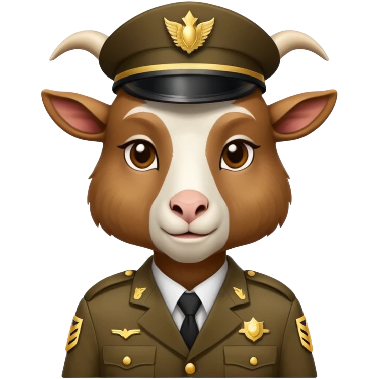 Sergeant goat emoji