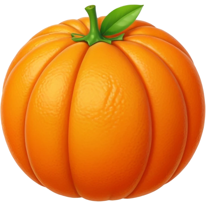 tangerine emoji