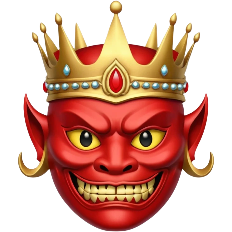 crown + oni emoji