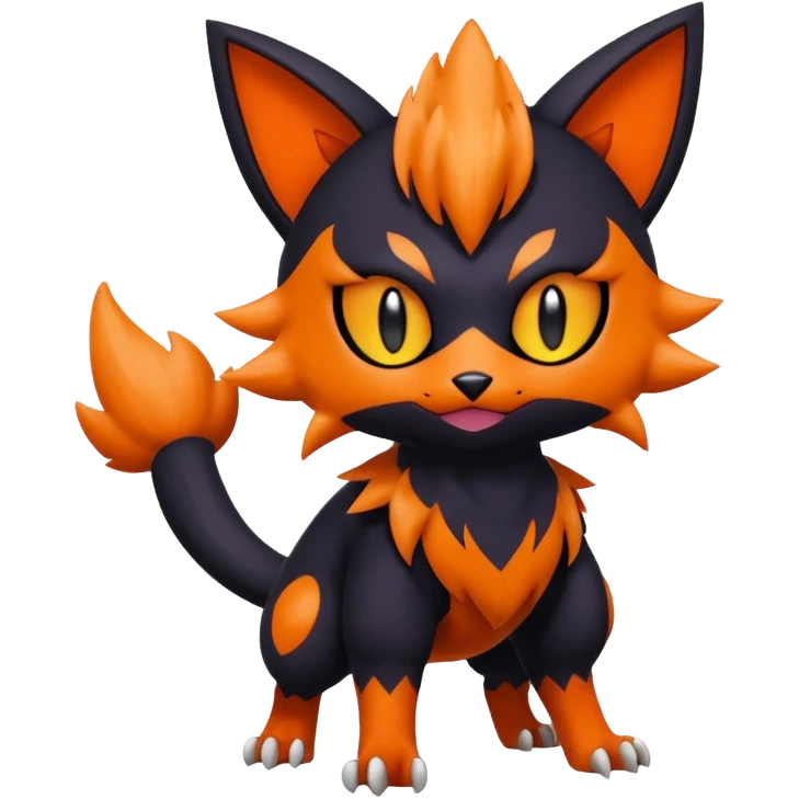Noibat-Litten-Torracat-fusion-Fakemon-Pokémon-creature  emoji