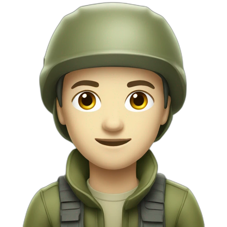 Defender from Land Rover, green khaki emoji