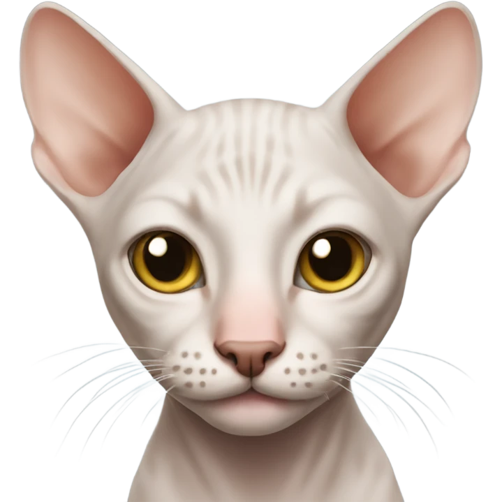 hairless cat emoji